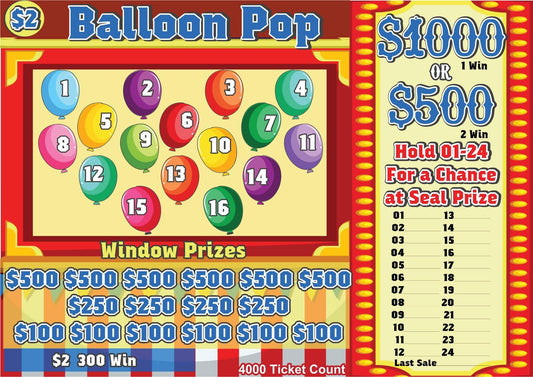 $2 Balloon Pop